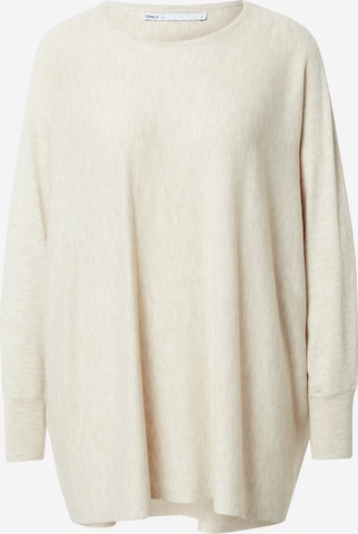 Pull-over 'Alona' ONLY en beige : devant