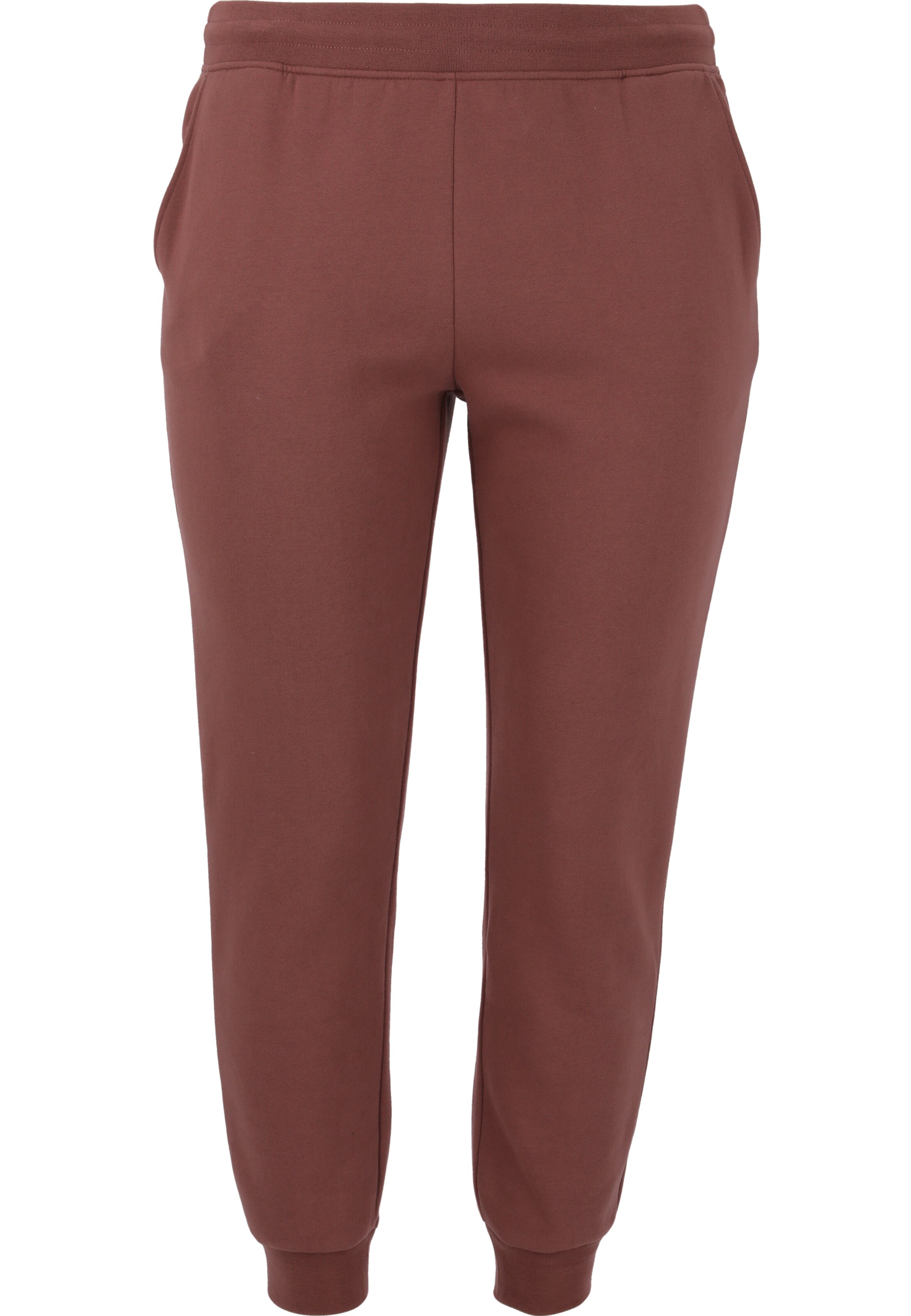 Q by Endurance Regular Sporthose 'Lanso' in Braun: Vorderseite