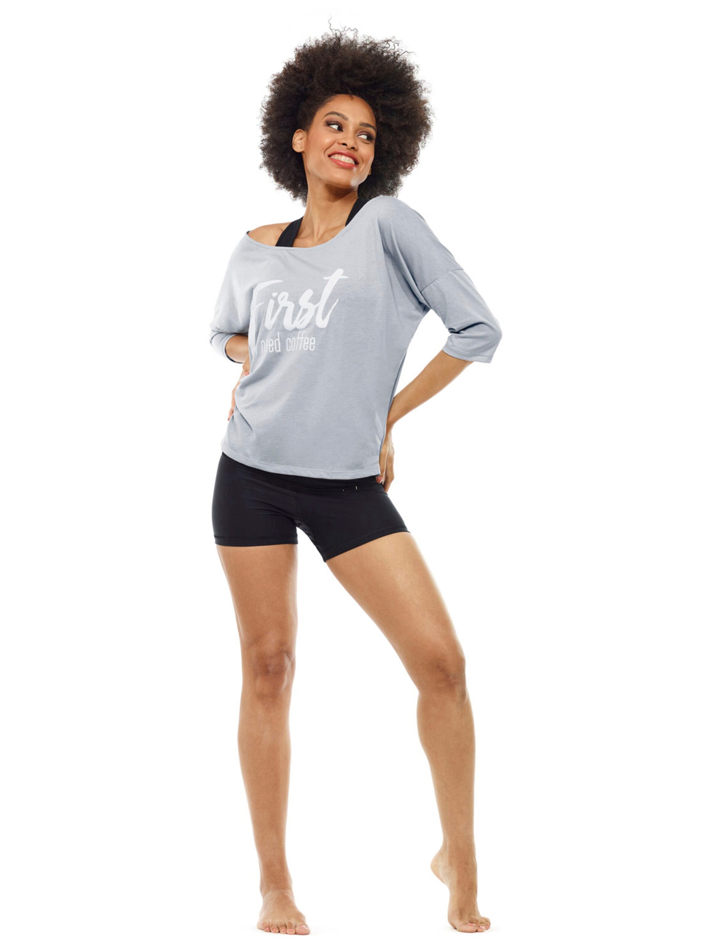 Winshape Λειτουργικό μπλουζάκι 'MCS001' σε γκρι