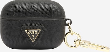 Astuccio 'AIRPODS PRO' di GUESS in nero: frontale