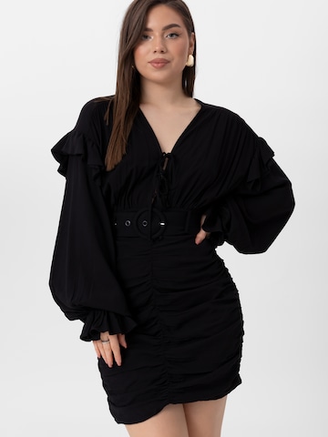 Laurella Kleid 'Laurella' in Schwarz: Vorderseite