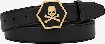 Philipp Plein Belt in Black: front