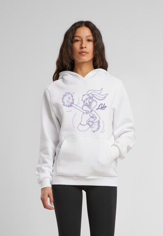 Merchcode Sweatshirt 'Lola Bunny' in Wit