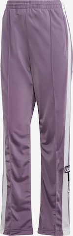 ADIDAS ORIGINALS Pants 'Adicolor Classics Adibreak' in Purple: front