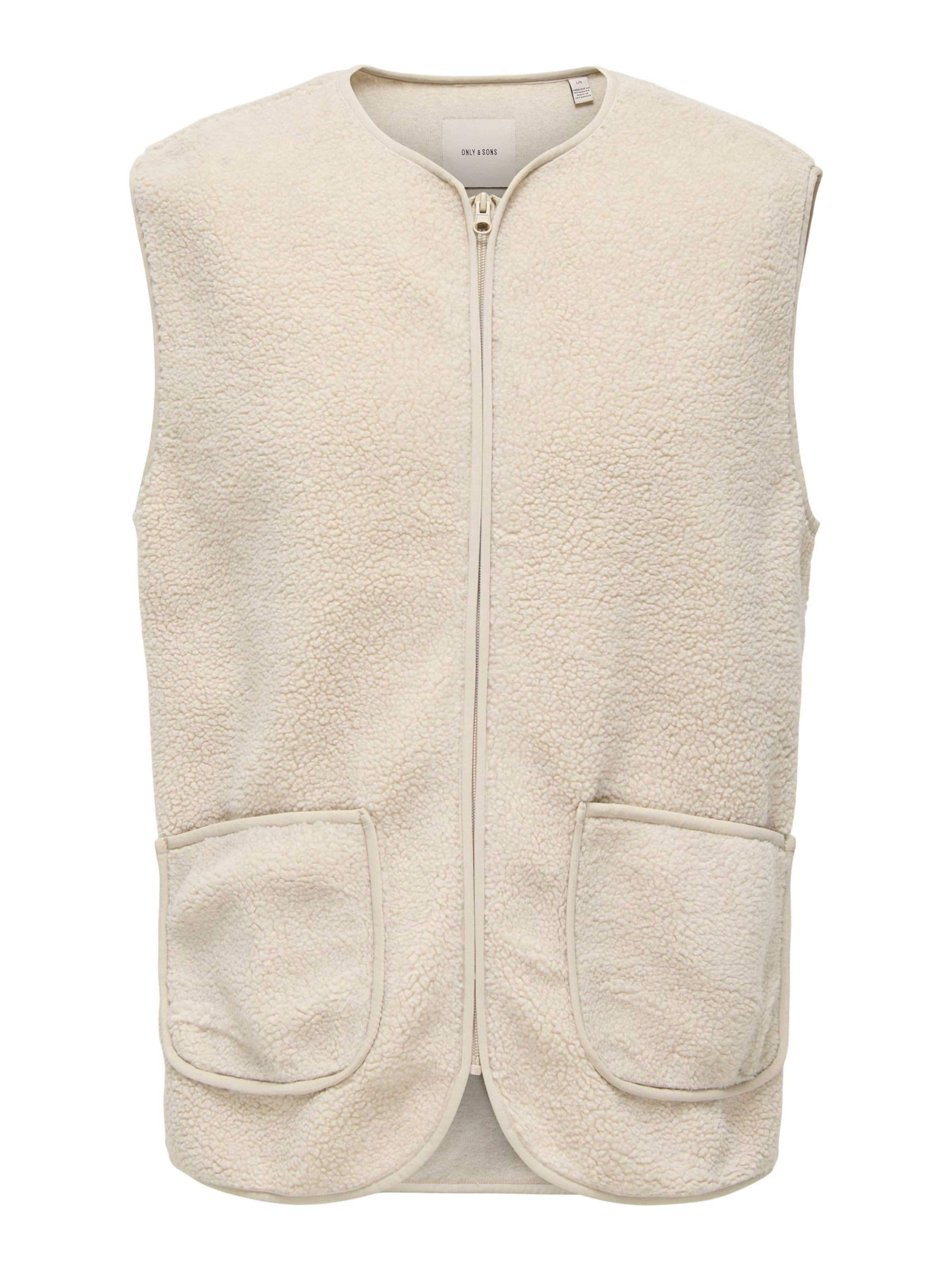 Only & Sons Bodywarmer 'ONSTony' in Grijs: voorkant