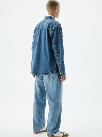 Comfort fit Camicia di Pull&Bear in blu