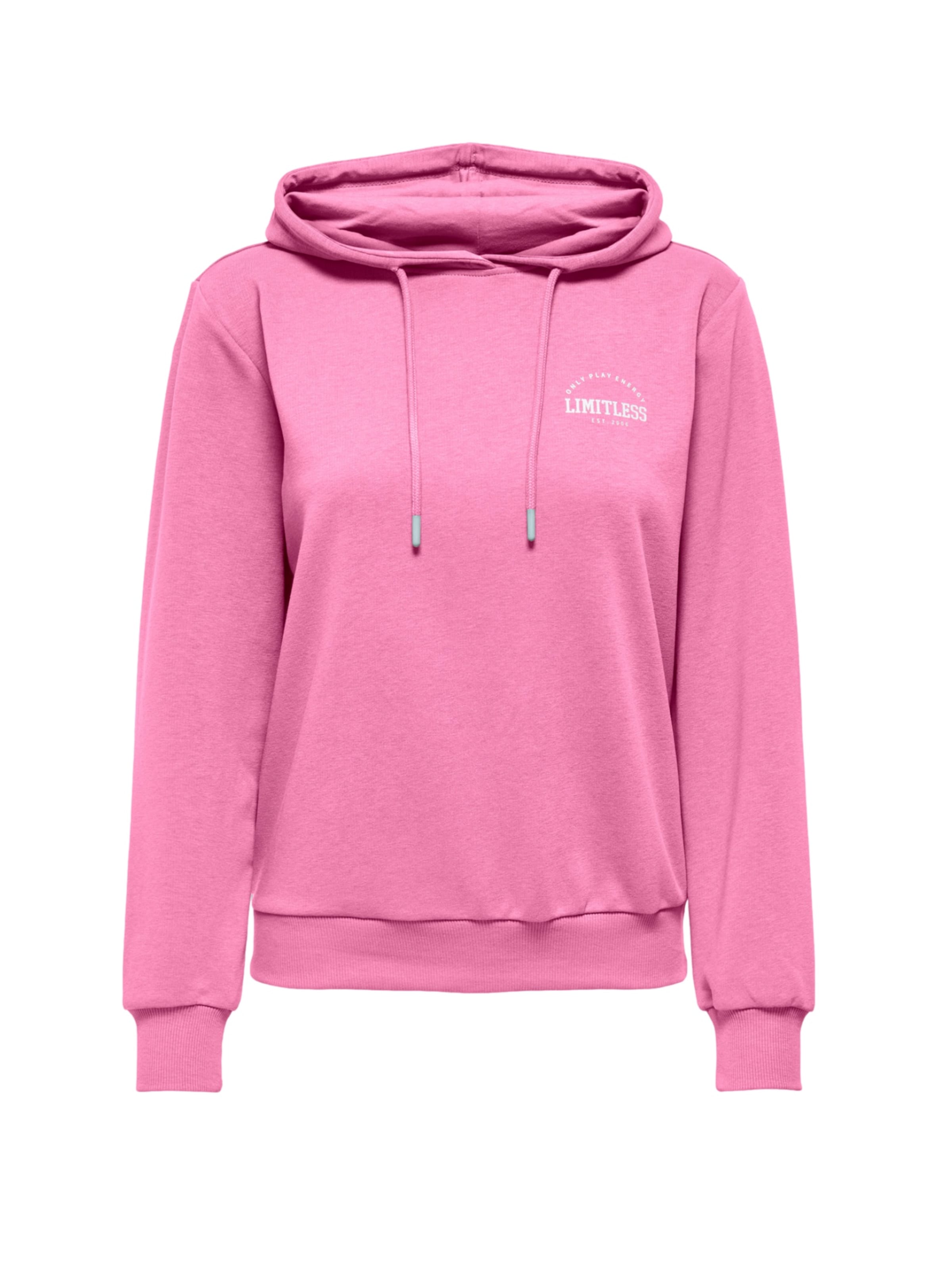 Felpa 'Cava Life' di ONLY PLAY in rosa: frontale