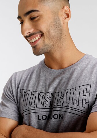 LONSDALE T-Shirt 'Beanley' in Grau