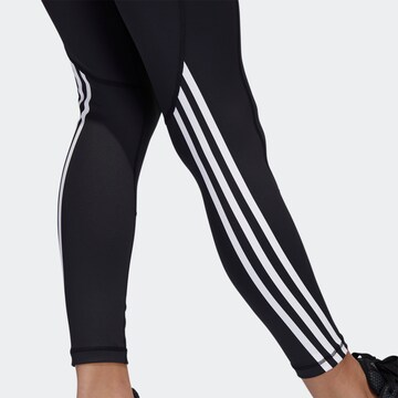 ADIDAS SPORTSWEAR Skinny Urheiluhousut värissä musta