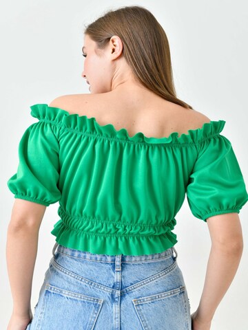 Chemisier WOMAN VISION en vert
