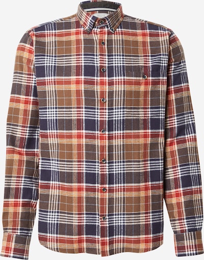 Jack's Košulja u mornarsko plava / zeleno smeđa / klasično crvena / bijela, Pregled proizvoda