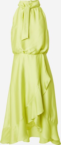 SWING Koktejlové šaty – žlutá: přední strana