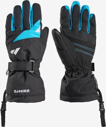 Zanier Athletic Gloves 'LOFER.GTX' in Blue: front