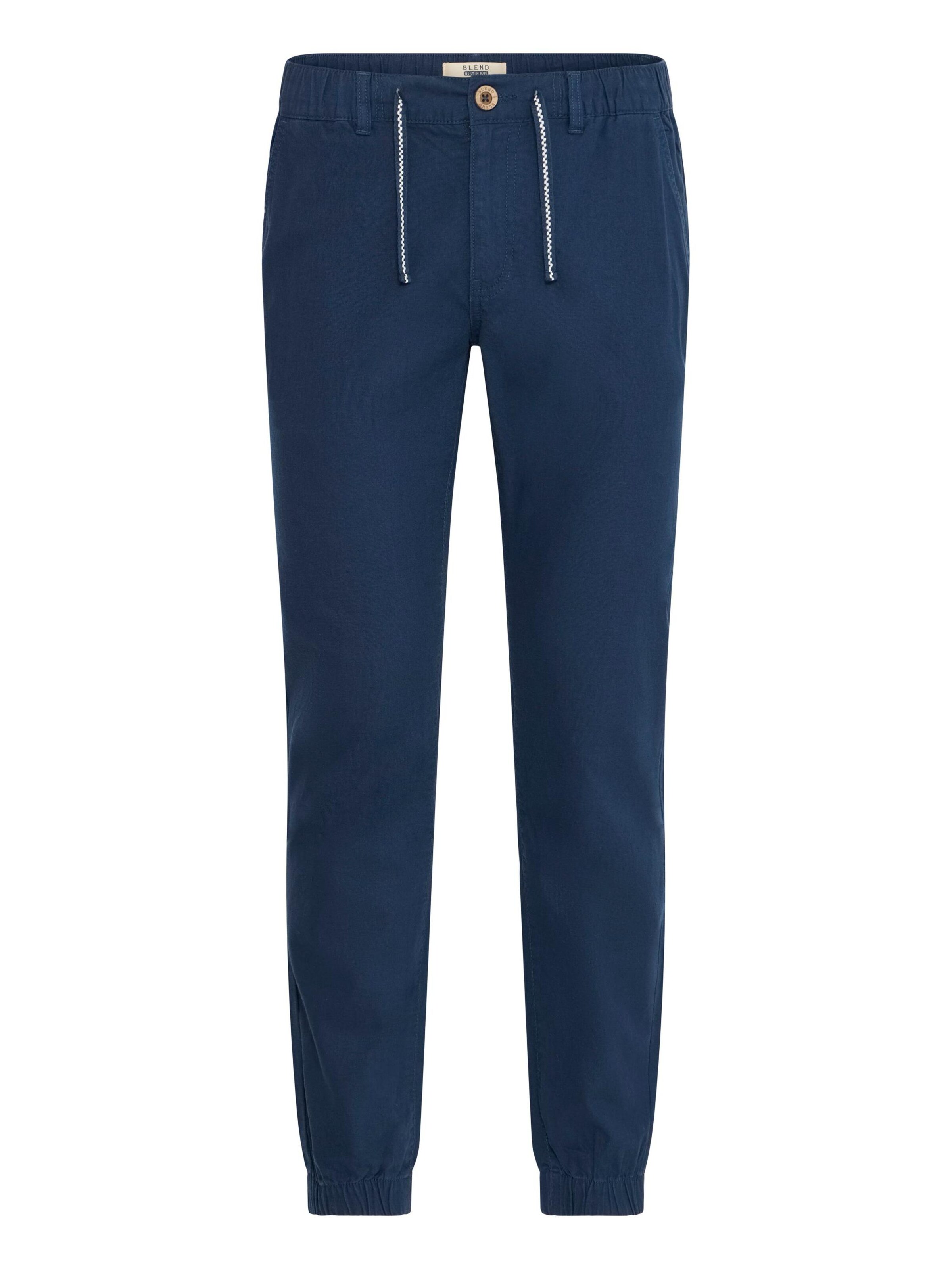 BLEND Broek 'Lennik' in Blauw: voorkant