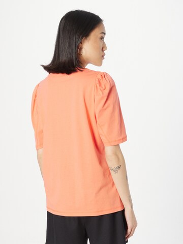 MSCH COPENHAGEN T-shirt 'Tiffa' i orange