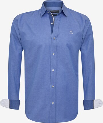 Camicia 'Sindy' di Sir Raymond Tailor in blu: frontale
