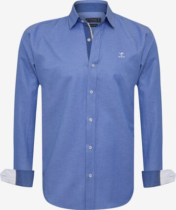 Sir Raymond Tailor Regular fit Button Up Shirt 'Sindy' in Blue: front