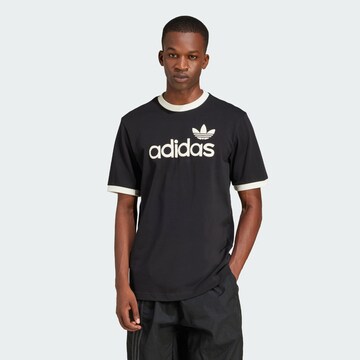 Maglietta 'Simple' di ADIDAS ORIGINALS in nero: frontale