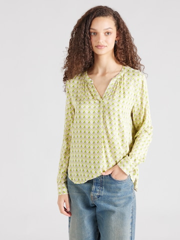 Camicia da donna 'New Vince' di Smith&Soul in giallo: frontale