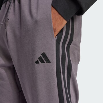 Effilé Pantalon de sport ADIDAS SPORTSWEAR en gris