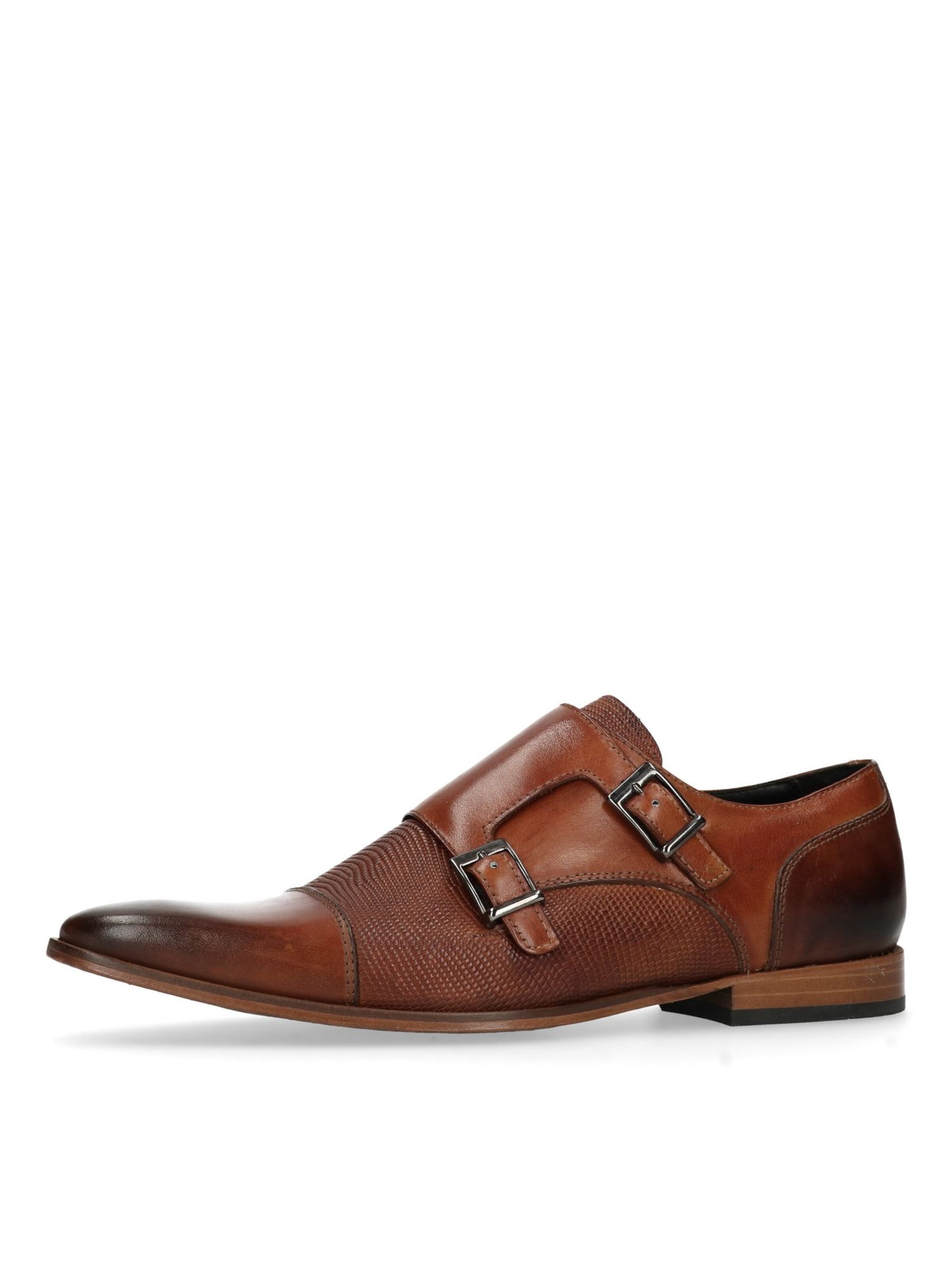 Chaussure basse MANFIELD en marron : devant