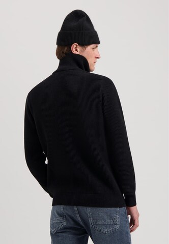 Dstrezzed Pullover 'Josiah Skipper' in Schwarz
