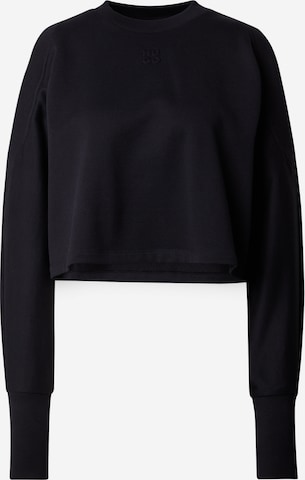 HUGO Collegepaita 'Dilaris' värissä musta: etupuoli