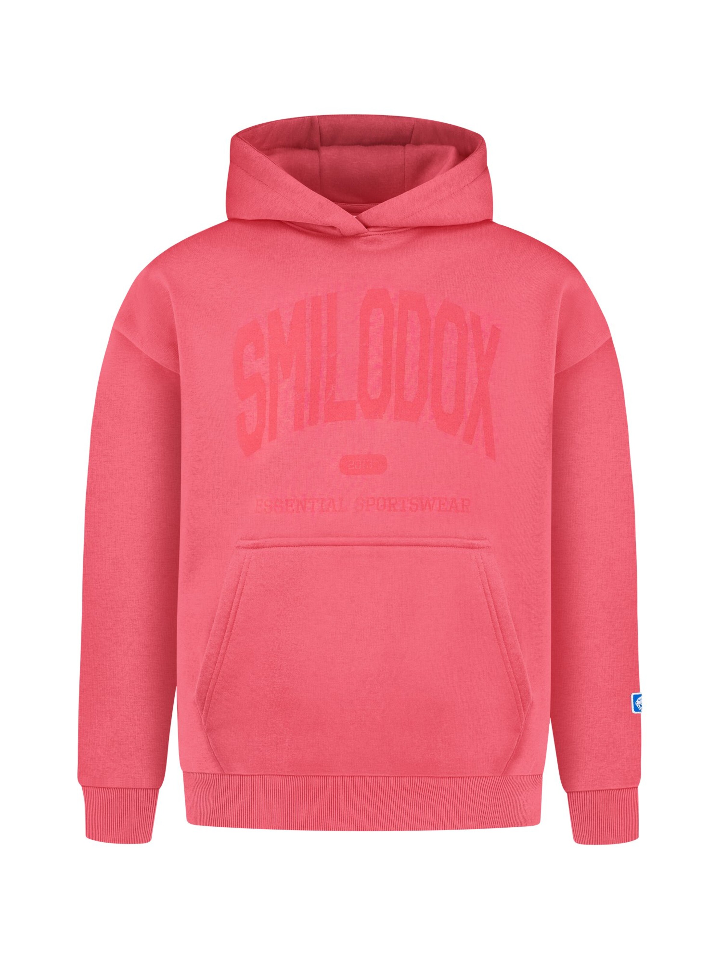 Smilodox Sweatvest in Roze: voorkant