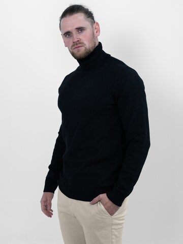 Vercate Pullover 'No. 17' in Schwarz