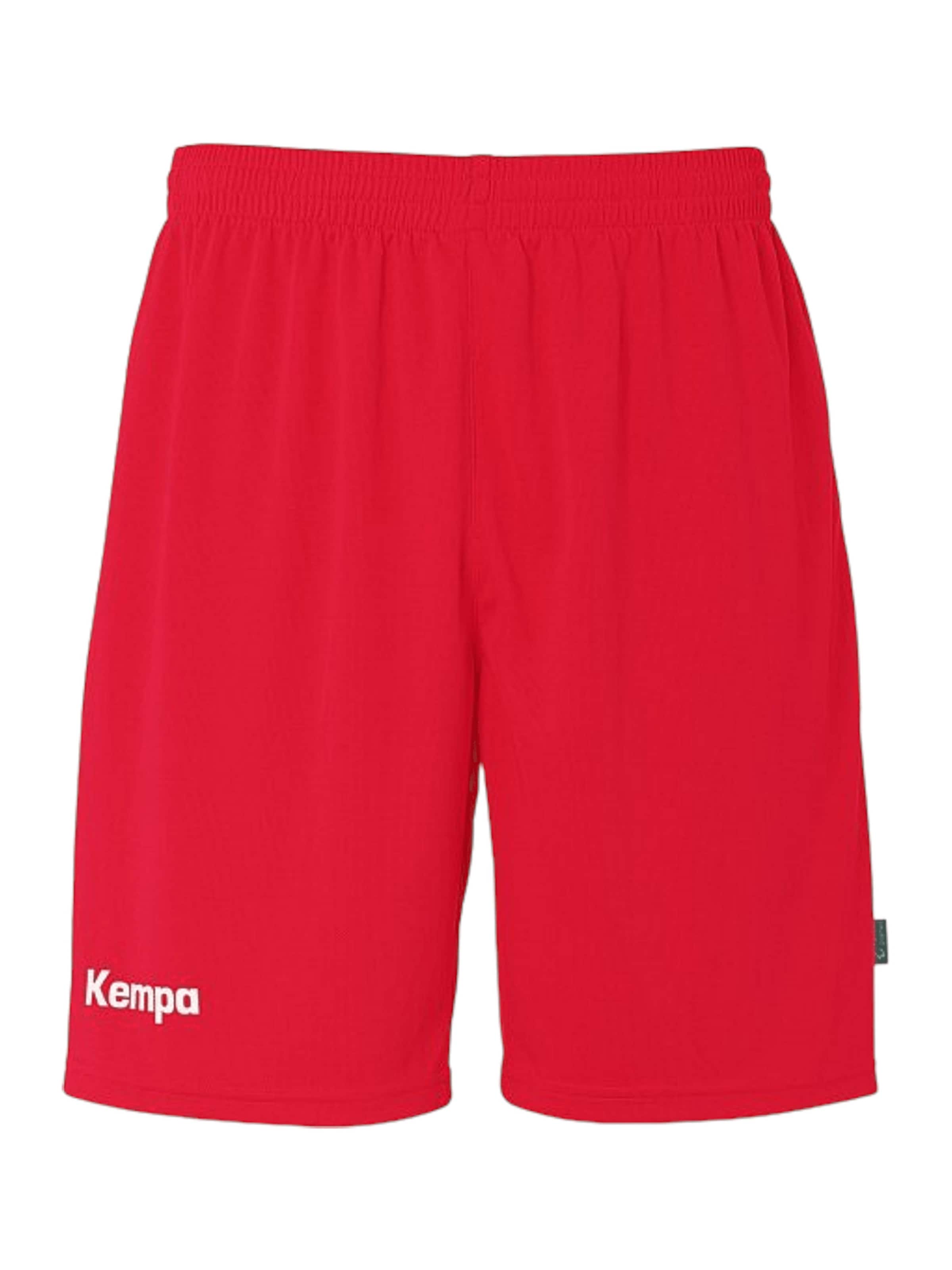 KEMPA Sportshorts in Rot: Vorderseite