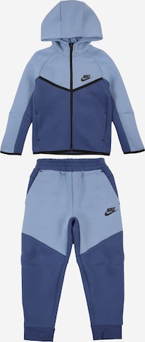 Nike Sportswear Φόρμα τρεξίματος 'TECH FLEECE' σε μπλε: μπροστά