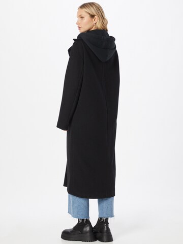 River Island Between-Seasons Coat in Black