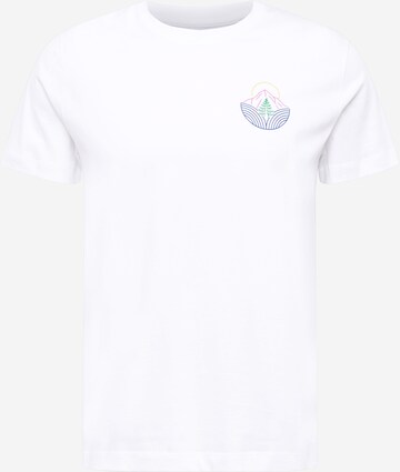 WESTMARK LONDON Koszulka ' LINE MOUNTAIN' w kolorze biały: przód
