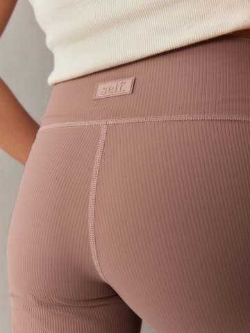 regular Leggings di self. in rosa