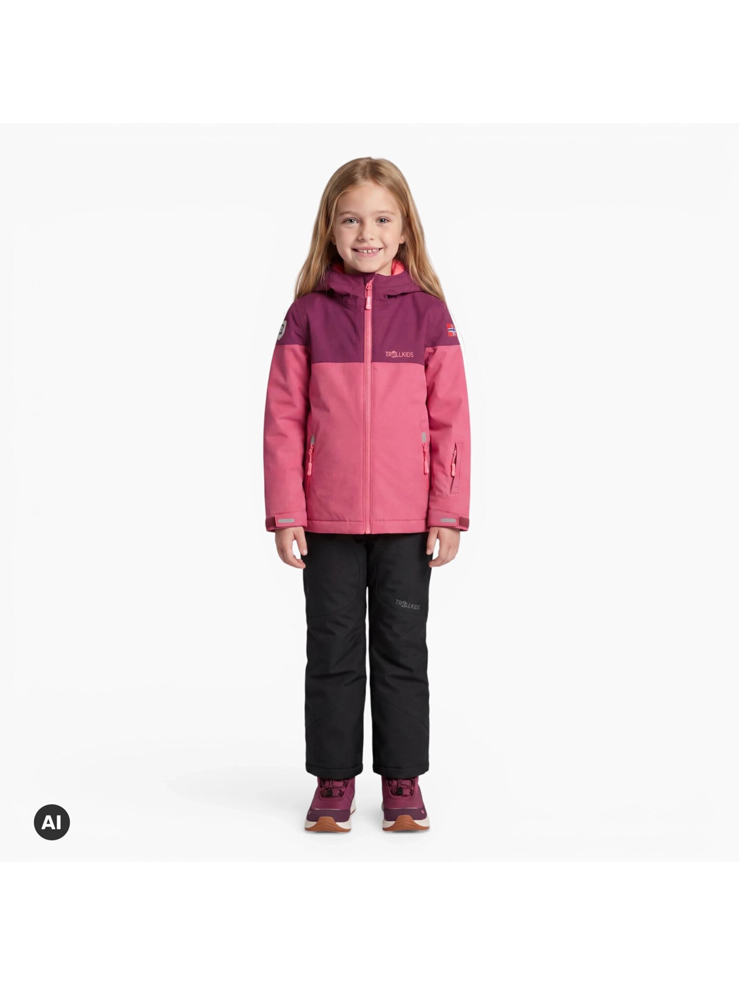 TROLLKIDS Winter Jacket in Pink