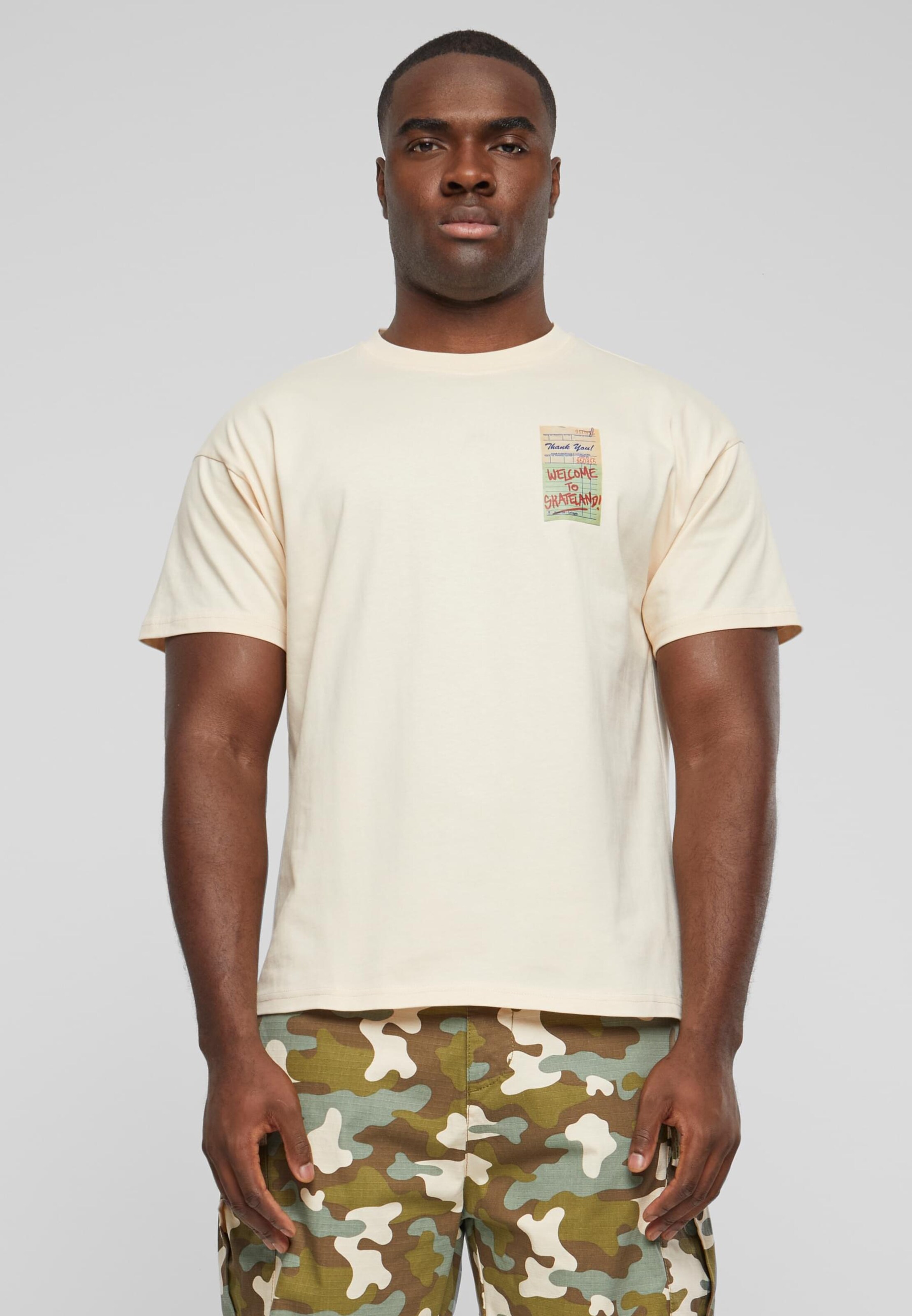 【新品】UNIZOO SQUARE GARDEN T（stof） XL ZOO YORK Tricou 'ZM241-052-1' pe Bej | ABOUT YOU