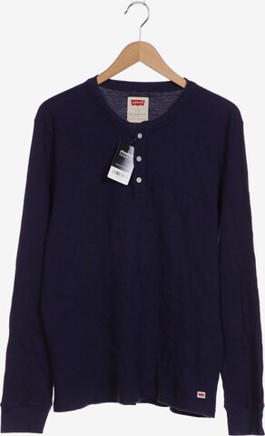 LEVI'S ® Sweatshirt & Zip-Up Hoodie in L in Blue: front