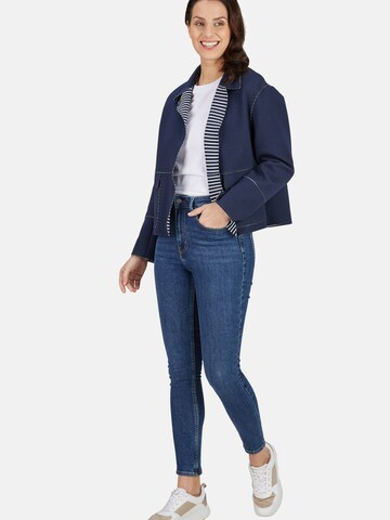 Veste mi-saison White Label en bleu : devant