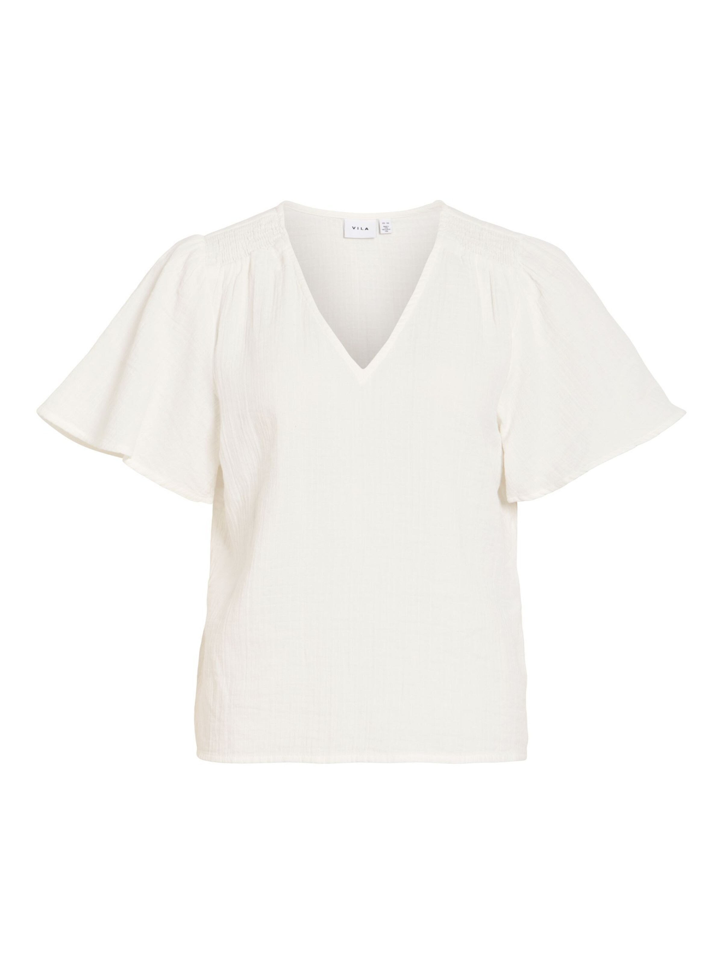 VILA Blouse 'VILania' in Wit: voorkant