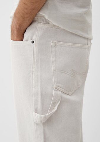 QS Loose fit Jeans 'QS x JAMULE' in White