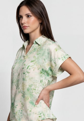 Chemisier Usha en vert