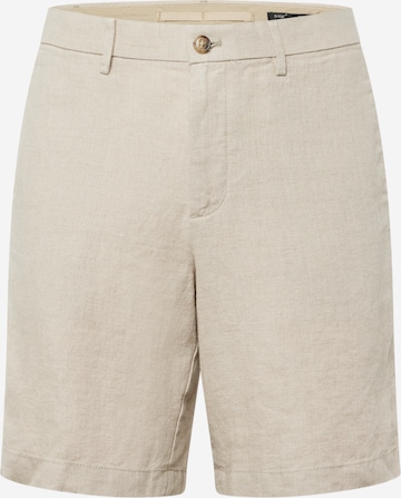 Loosefit Pantalon chino Banana Republic en blanc : devant