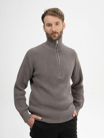 MELA Pullover 'Udai' i grå: forside