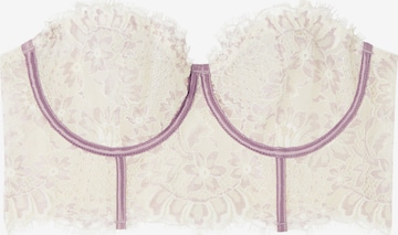 INTIMISSIMI Corsage 'SECRET GARDEN' in White: front