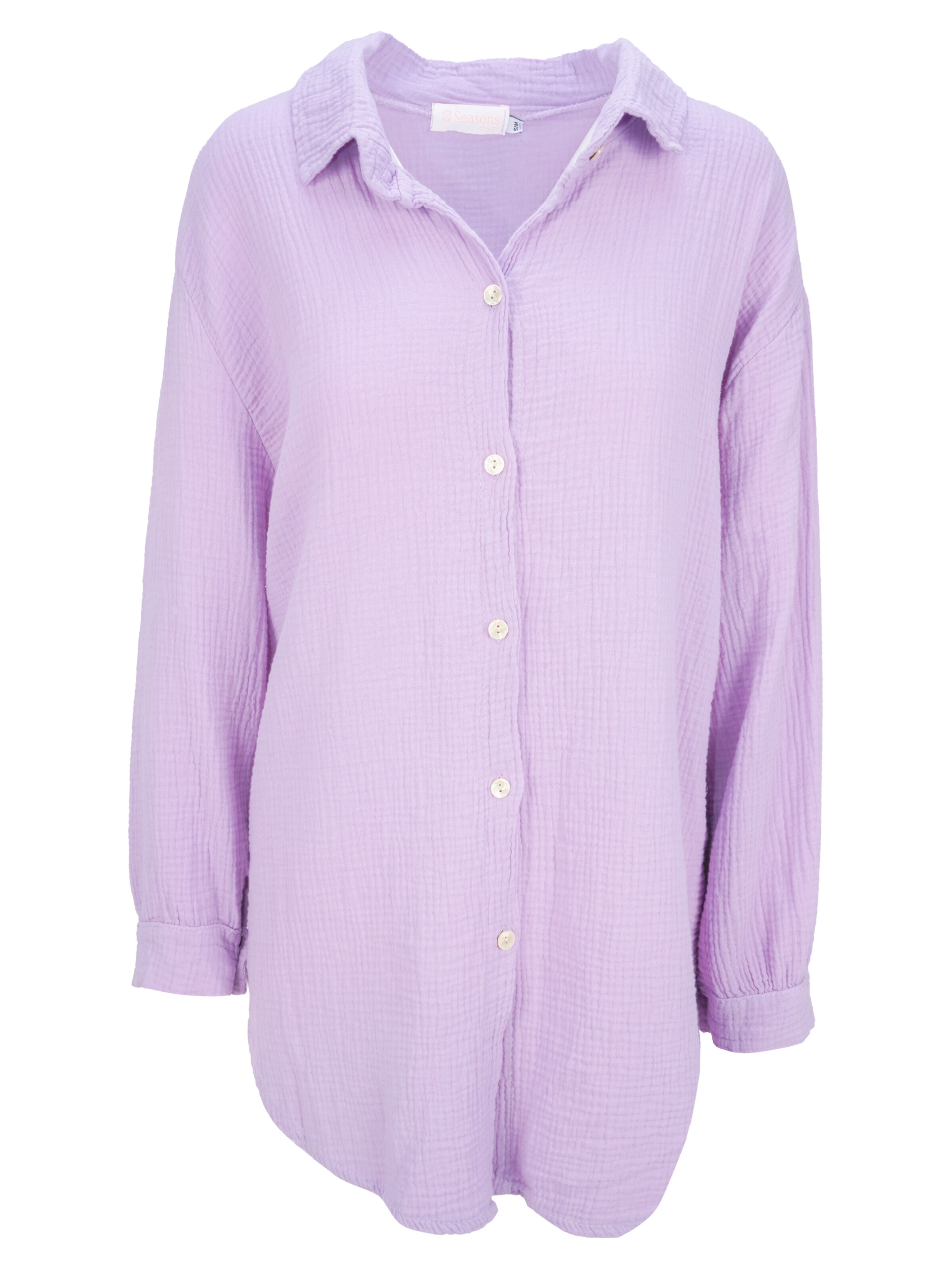 Seasons of April Bluse 'Susie' in Lila: Vorderseite