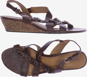 MARCO TOZZI Sandals & High-Heeled Sandals in 41 in Brown: front
