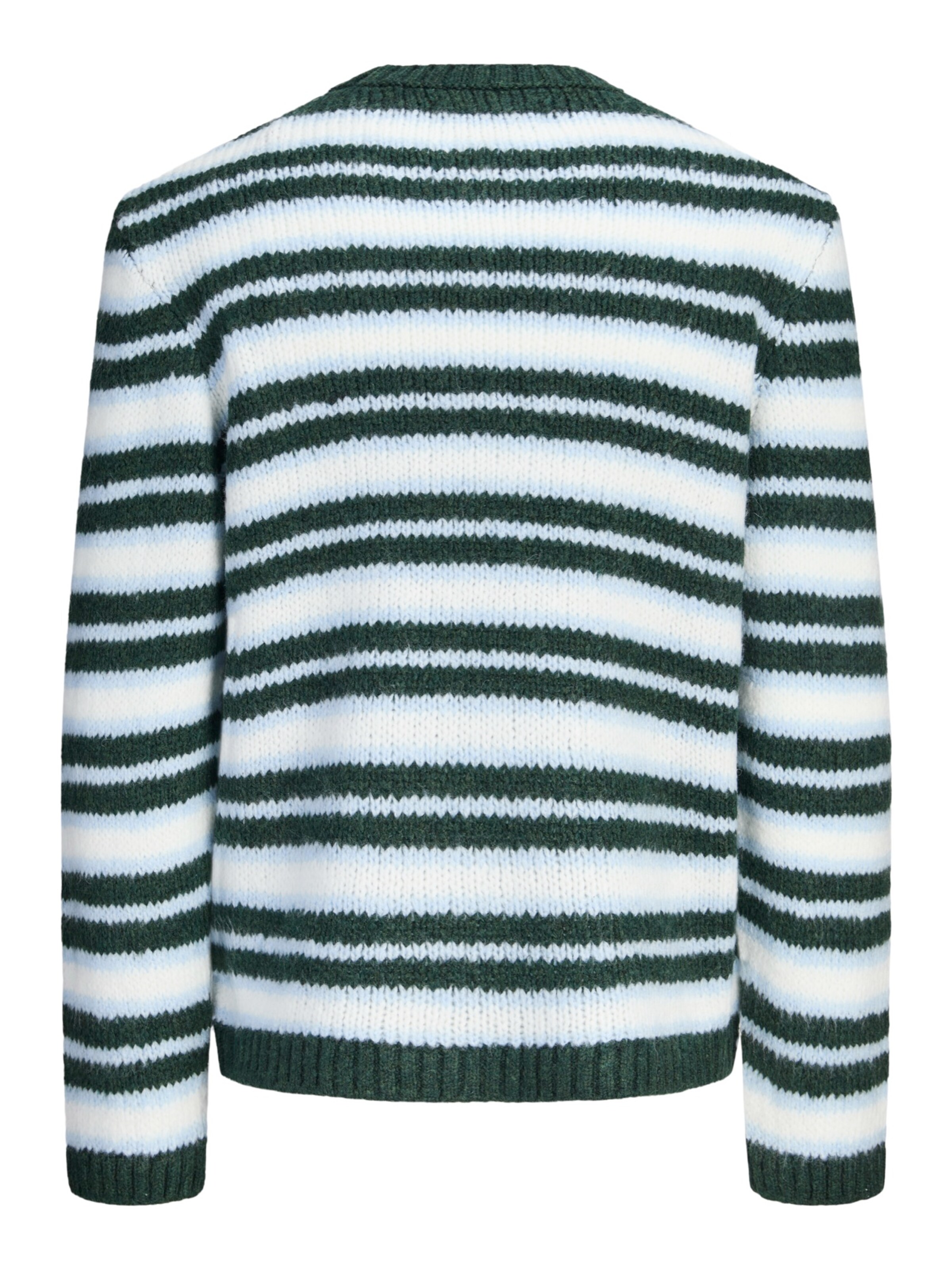 JACK & JONES Svetr 'JORSALAMANCO' – bílá