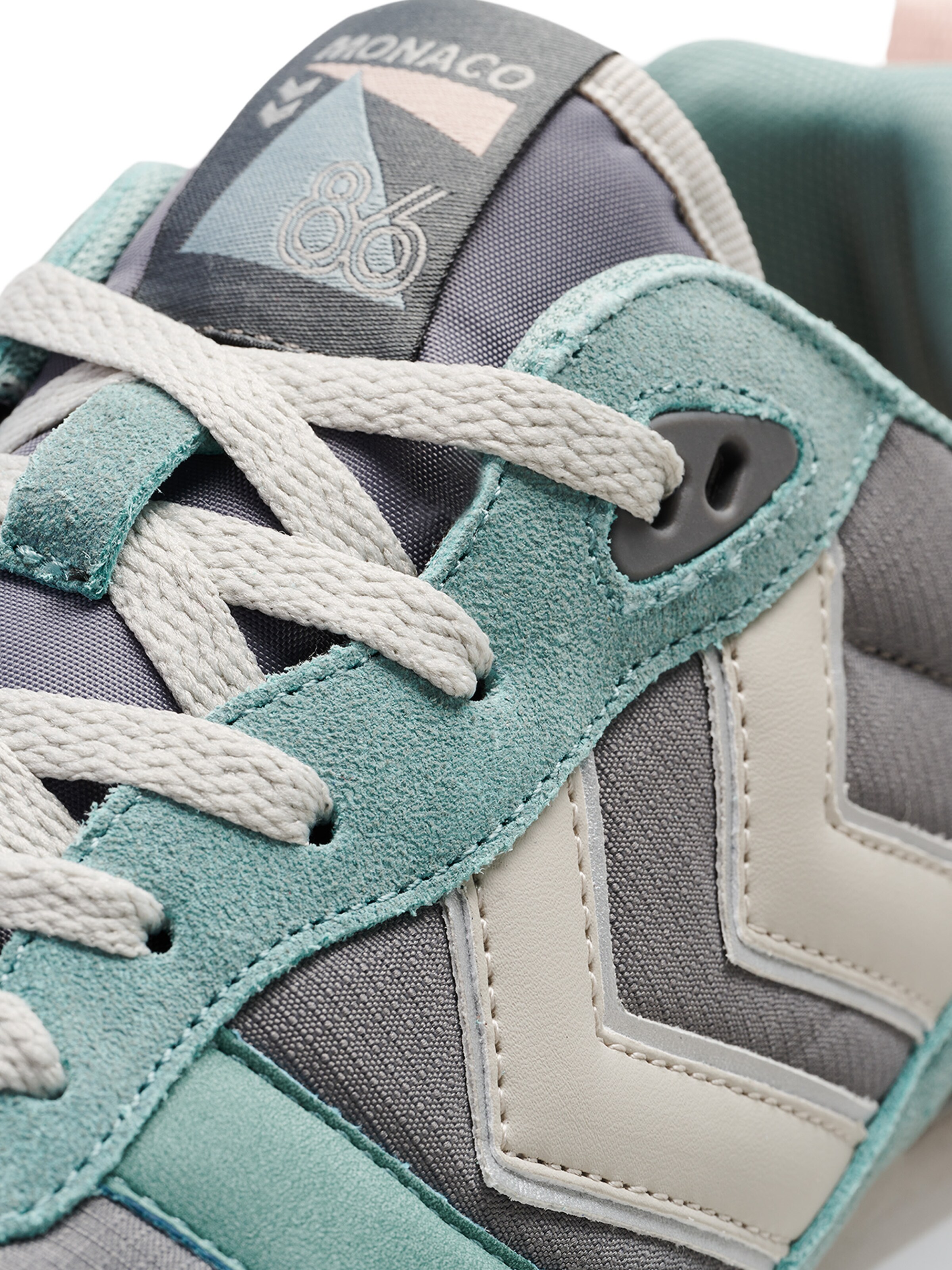 Hummel Sneakers laag 'Monaco 86' in Groen