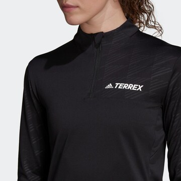 ADIDAS TERREX Functioneel shirt 'Multi ' in Zwart