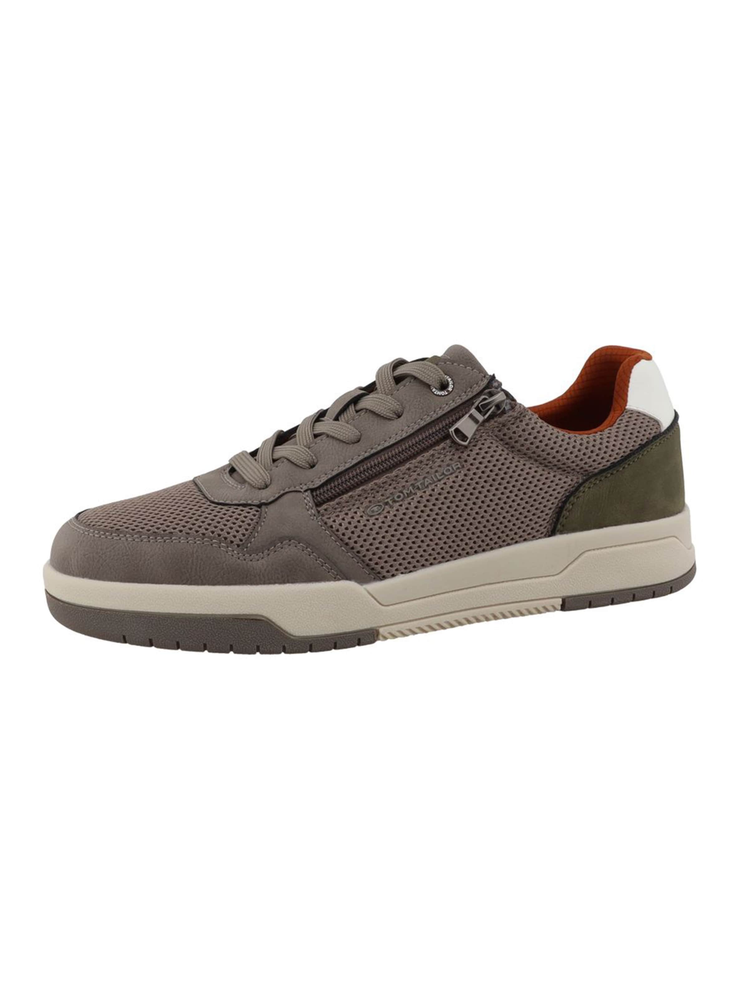 TOM TAILOR Sneakers in Brown